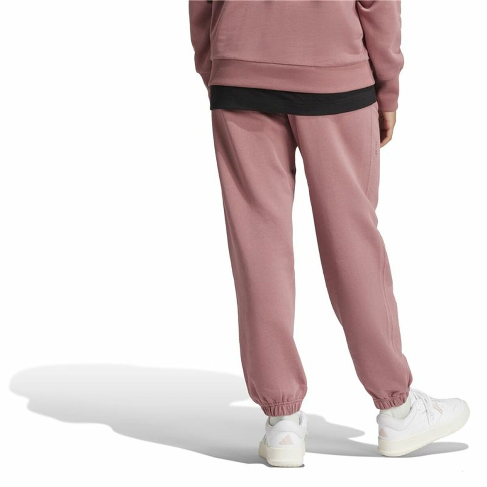 Long Sports Trousers Adidas All Szn French Terry Loose Pink Lady
