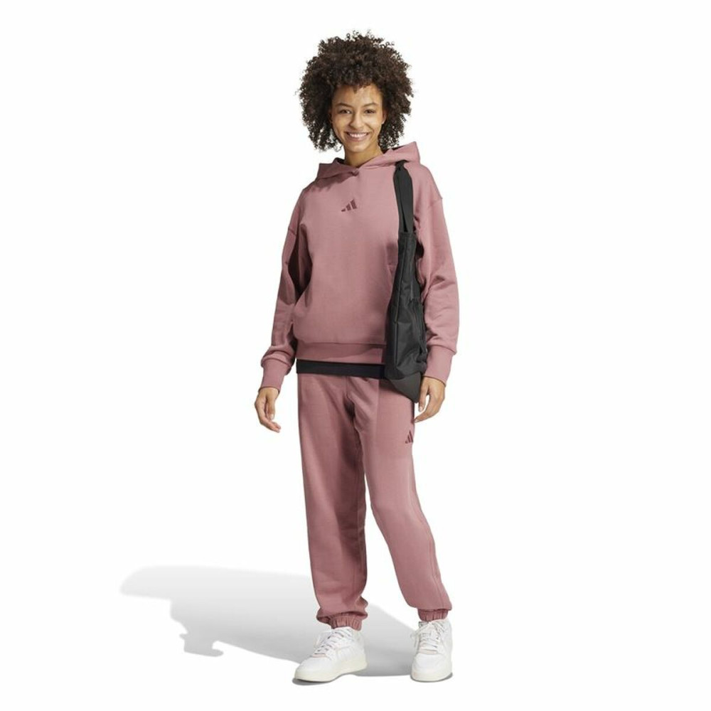 Long Sports Trousers Adidas All Szn French Terry Loose Pink Lady