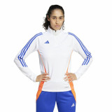 Women’s Sweatshirt without Hood Adidas Tiro24 Training White