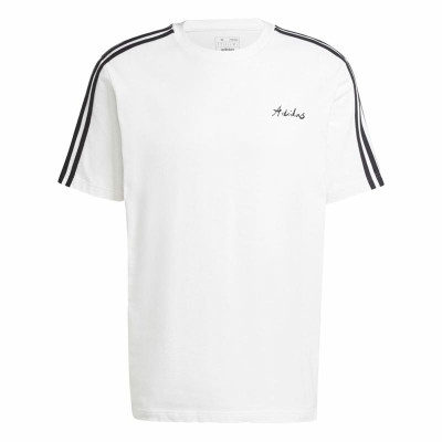 Men’s Short Sleeve T-Shirt Adidas Gallery Graphic White
