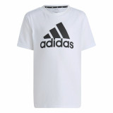 Unisex Short Sleeve T-Shirt Adidas Lk Bl Co White