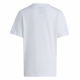 Unisex Short Sleeve T-Shirt Adidas Lk Bl Co White