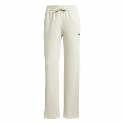 Long Sports Trousers Adidas Essentials White Lady