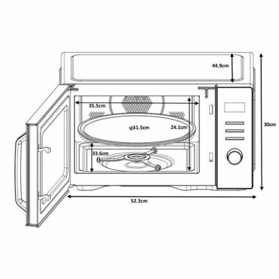 Microwave Continental Edison