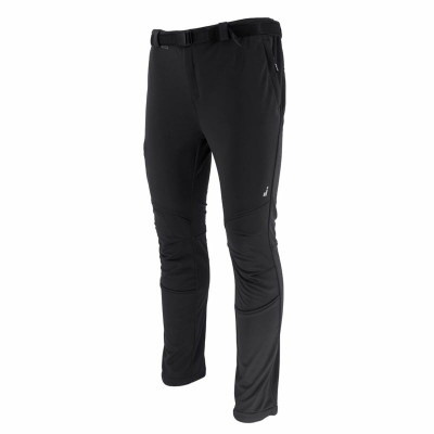 Long Sports Trousers Joluvi Soft-Tech Black