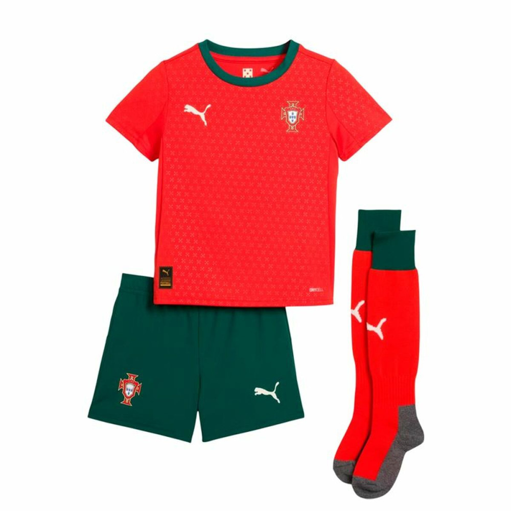 Children’s Tracksuit Puma Portugal Home Minikit Red