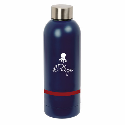 Thermal Bottle El Pulpo Navy Blue Stainless steel 500 ml
