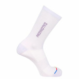 Sports Socks Salomon 365 Crew Cosmic Sky White Trail