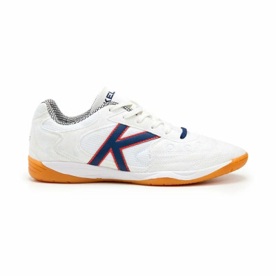 Adult's Indoor Football Shoes Kelme Indoor Copa Elastic White
