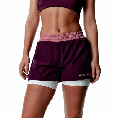 Sports Shorts for Women Black Limba Courtpulse