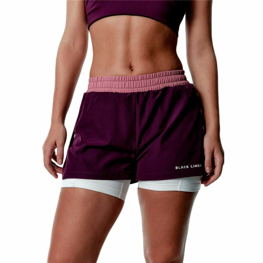 Sports Shorts for Women Black Limba Courtpulse