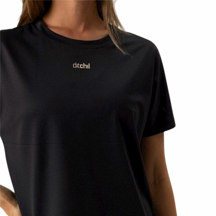 Women’s Short Sleeve T-Shirt Ditchil Aria Black