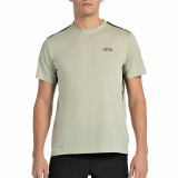 Short-sleeve Sports T-shirt +8000 Turqui Light grey