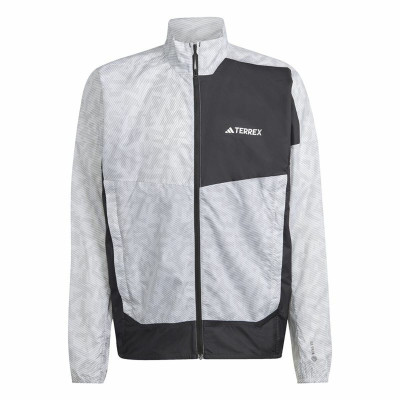 Windcheater Jacket Adidas Trail Wind White