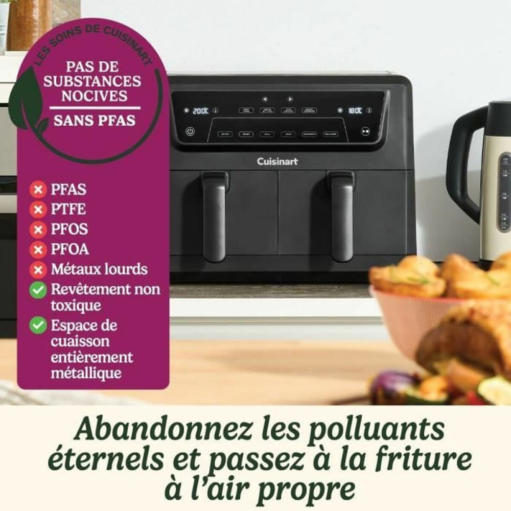 Air Fryer Cuisinart Black 2400 W