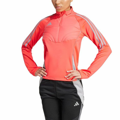 Women’s Sweatshirt without Hood Adidas Winterized Salmon