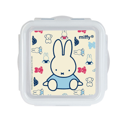 Lunch box Miffy Buddy Beige Polyester 13 x 7.5 x 13 cm