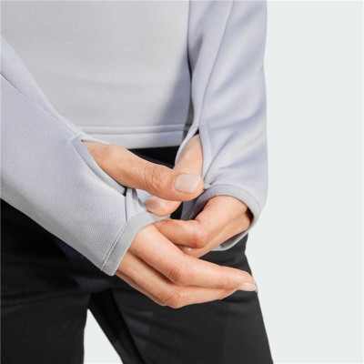 Women’s Sweatshirt without Hood Adidas Winterized Grey