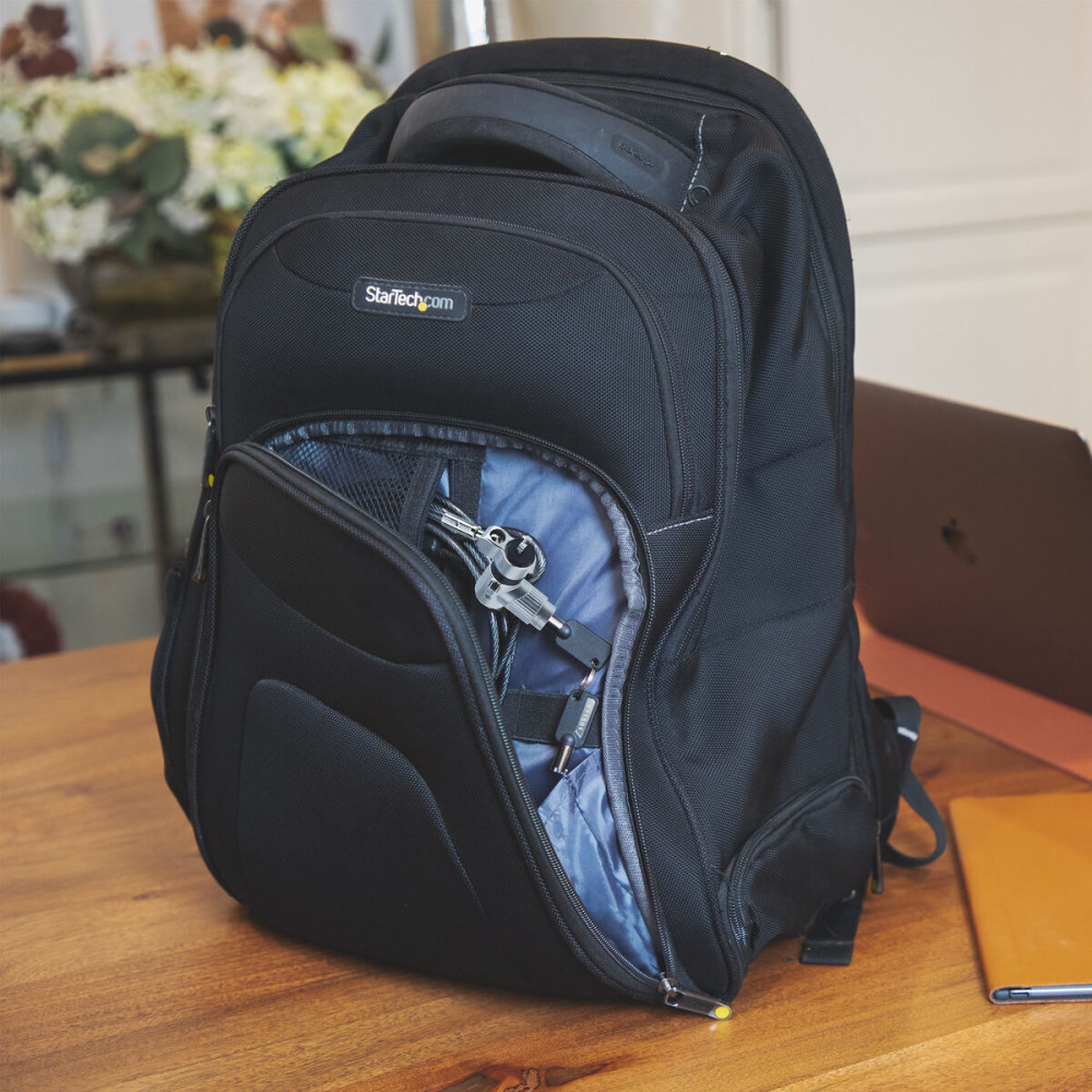 USB Cable Startech UNIVK-LAPTOP-LOCK Black/Grey 2 m