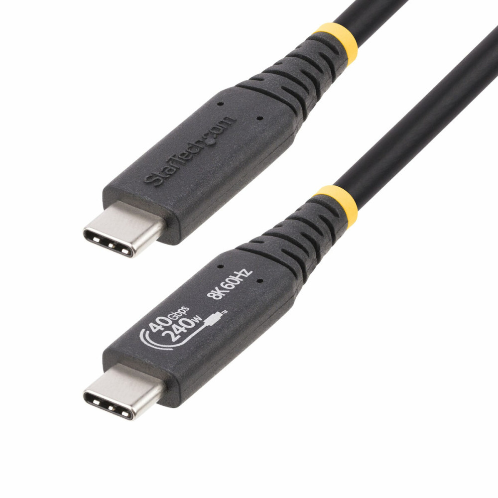 USB Cable Startech 50C-40G-USB4-CABLE Black
