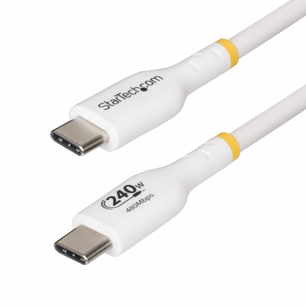 USB Cable Startech USB2EPR2MW White 2 m