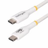 USB Cable Startech USB2EPR2MW White 2 m