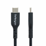 USB Cable Startech USB2CC3MBKE Black 3 m