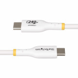 USB Cable Startech USB2EPR2MW White 2 m