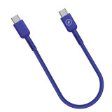 USB-C to USB-C Cable Muvit for Change Blue 0,2 m