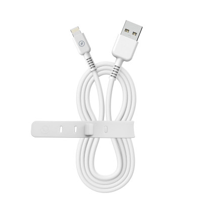 USB to Lightning Cable Muvit for Change White