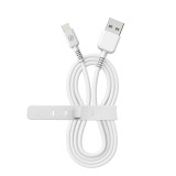 USB to Lightning Cable Muvit for Change White