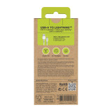 USB to Lightning Cable Muvit for Change White 1,2 m