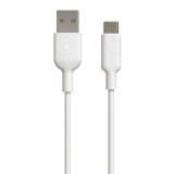 USB A to USB-C Cable Muvit White 1,2 m