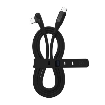 USB-C to USB-C Cable Muvit for Change Black 1,2 m
