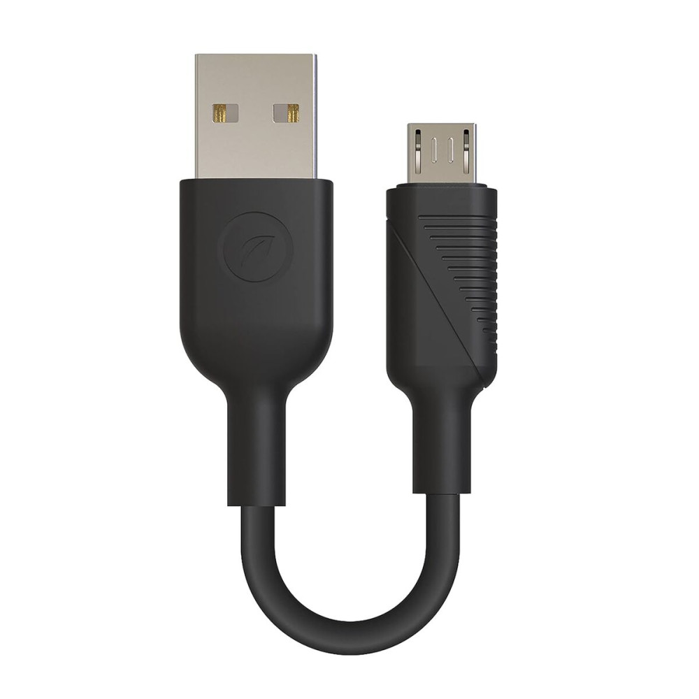USB Cable Muvit for Change Black 20 cm