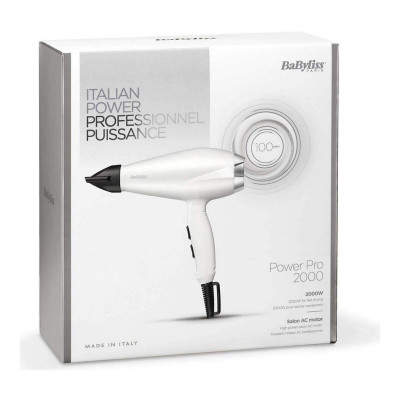 Hairdryer Babyliss 6704WE 2000W White 2000 W