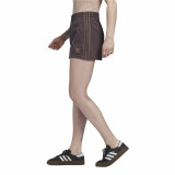Sports Shorts for Women Adidas Originals 3 stripes Brown