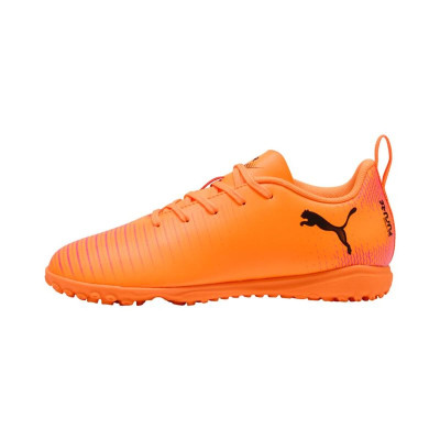 Childrens Football Boots Puma Future 8 Play Tt Heat Fire-