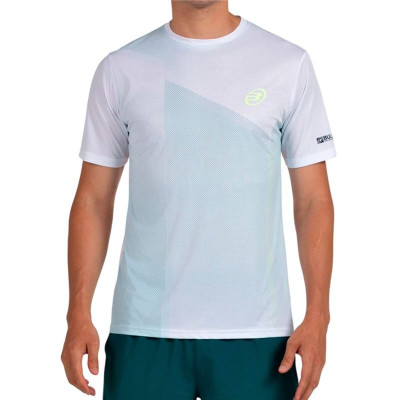 Men’s Short Sleeve T-Shirt Bullpadel Lagar 012 White
