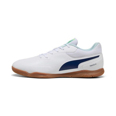 Adult's Indoor Football Shoes Puma Truco III White