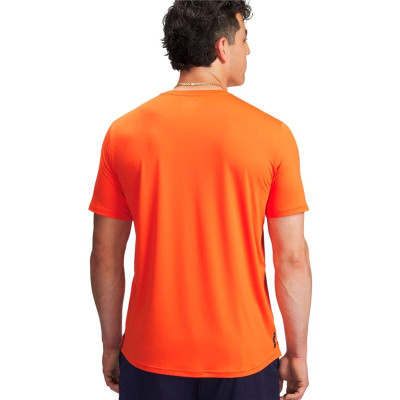 Short-sleeve Sports T-shirt Under Armour Vanish Energy Ss Orange