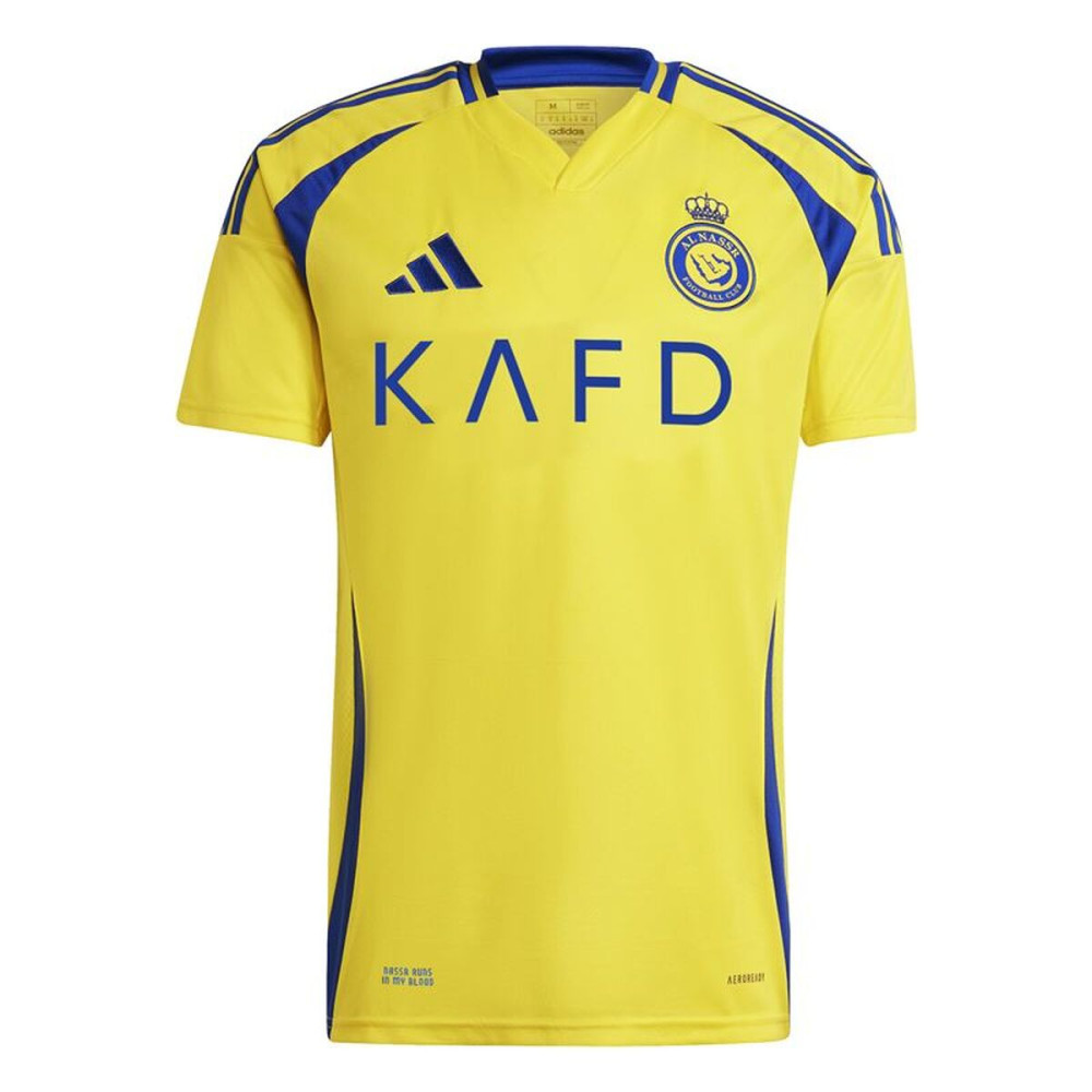 Men's Short-sleeved Football Shirt Adidas Al Nassr Fc 24/25 Home Jersey