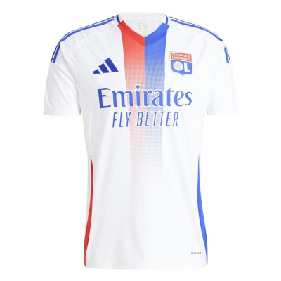 Men's Short-sleeved Football Shirt Adidas Olympique Lyonnais 24/25 Home