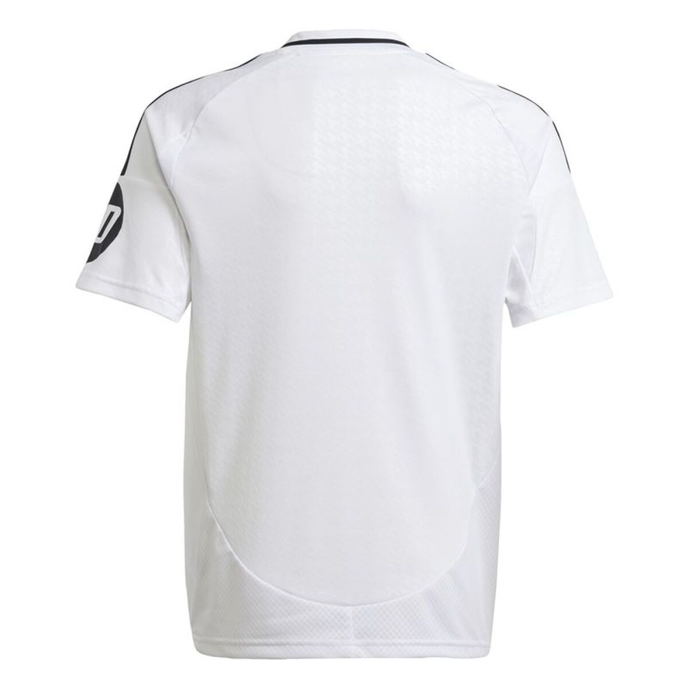 Children's Short Sleeved Football Shirt Adidas Real H Jsy White