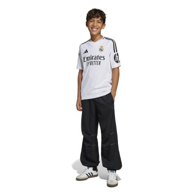Children's Short Sleeved Football Shirt Adidas Real H Jsy White