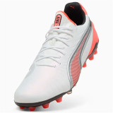 Adult's Football Boots Puma King Ultimate Mg White