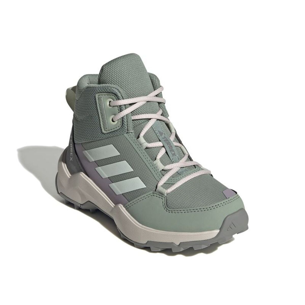 Children's Mountain Boots Adidas Terrex Ax4R Mid Turquoise