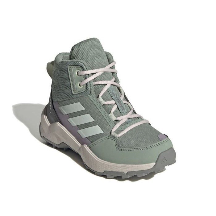 Children's Mountain Boots Adidas Terrex Ax4R Mid Turquoise
