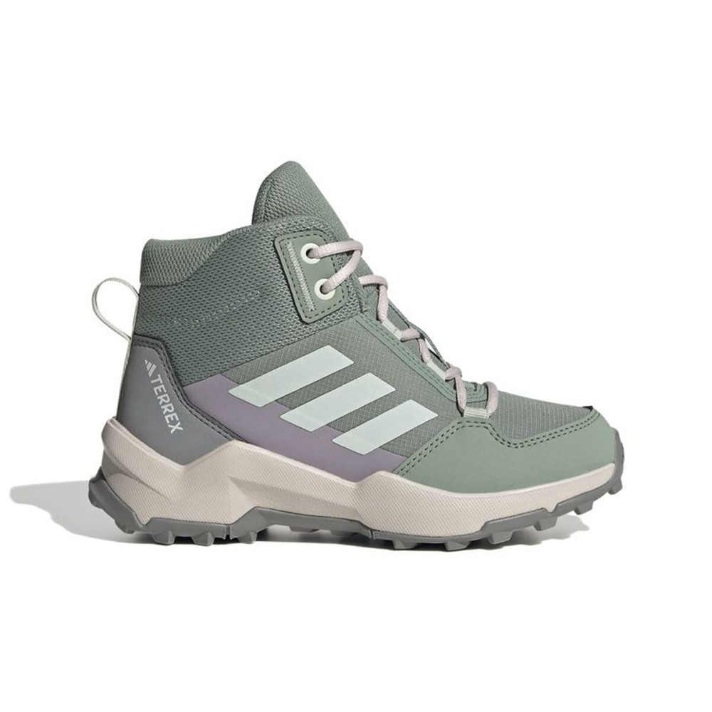 Children's Mountain Boots Adidas Terrex Ax4R Mid Turquoise