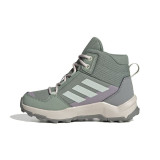 Children's Mountain Boots Adidas Terrex Ax4R Mid Turquoise